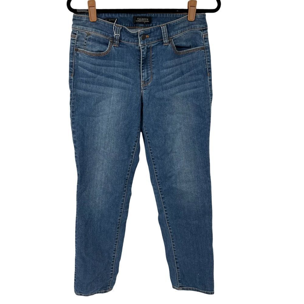 Talbots Boyfriend Flawless Five Pocket Jeans Sz 6‎